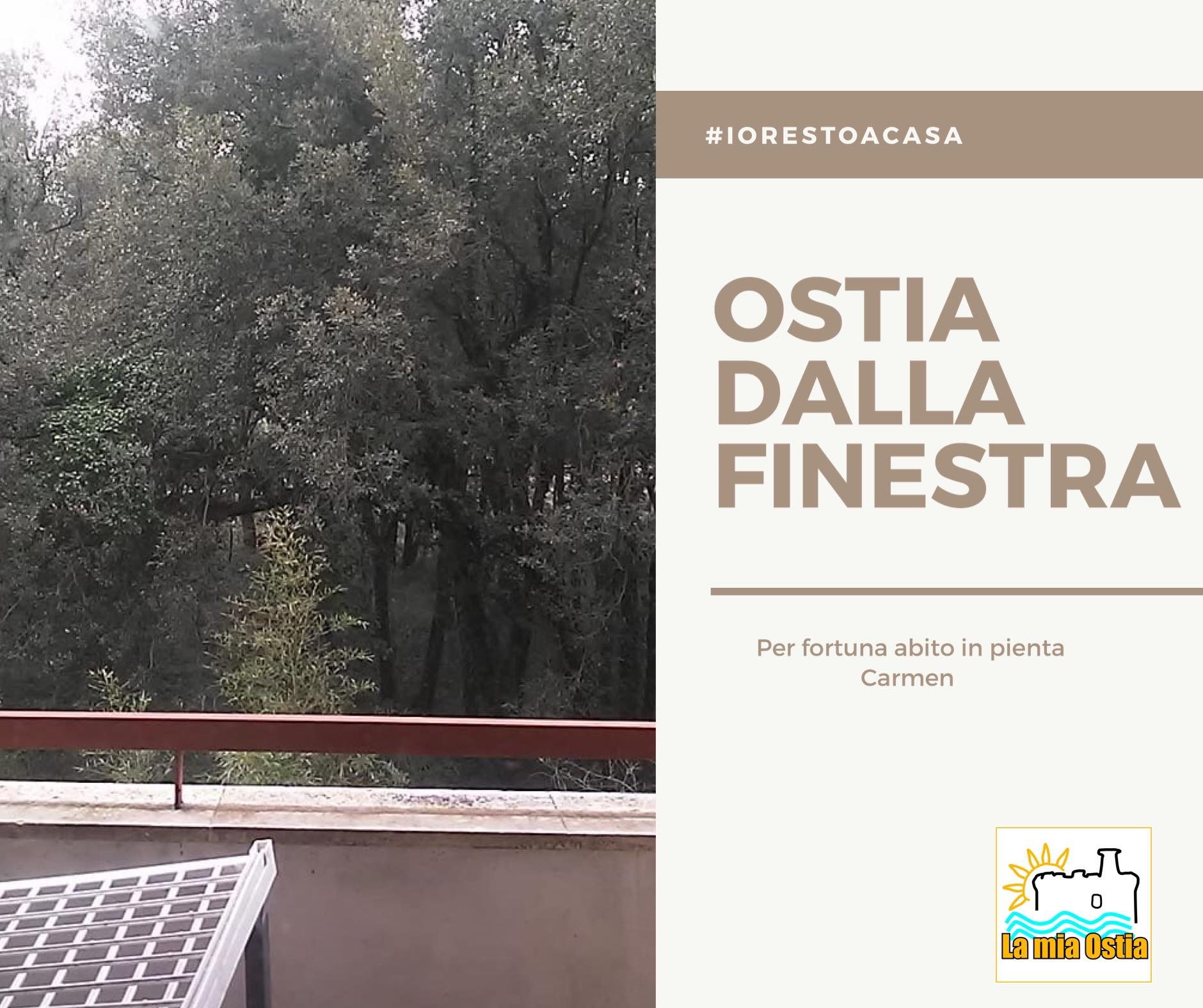 Ostia dalla finestra: mese di marzo